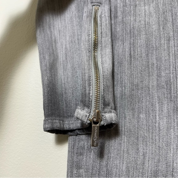 Michael Kors Distressed Gray Skinny Jeans - Size 6 - Picture 5 of 12